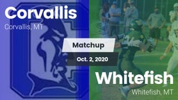 Matchup: Corvallis High vs. Whitefish  2020