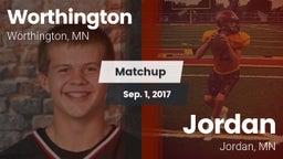 Matchup: Worthington High vs. Jordan  2017