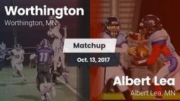 Matchup: Worthington High vs. Albert Lea  2017