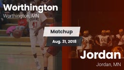 Matchup: Worthington High vs. Jordan  2018