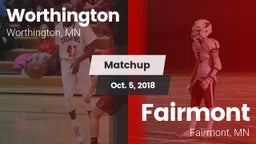 Matchup: Worthington High vs. Fairmont  2018