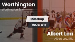 Matchup: Worthington High vs. Albert Lea  2018