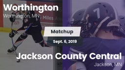 Matchup: Worthington High vs. Jackson County Central  2019