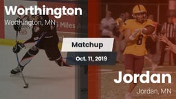 Matchup: Worthington High vs. Jordan  2019