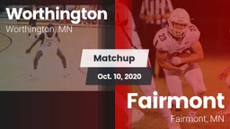 Matchup: Worthington High vs. Fairmont  2020