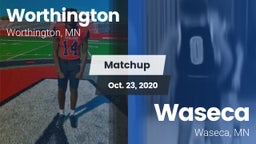 Matchup: Worthington High vs. Waseca  2020