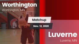 Matchup: Worthington High vs. Luverne  2020