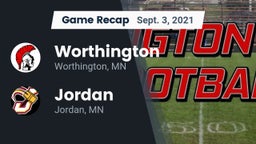 Recap: Worthington  vs. Jordan  2021