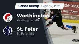 Recap: Worthington  vs. St. Peter  2021