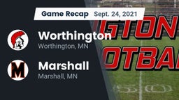 Recap: Worthington  vs. Marshall  2021