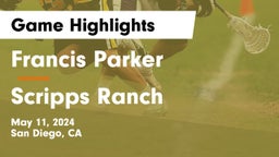 Francis Parker  vs Scripps Ranch  Game Highlights - May 11, 2024