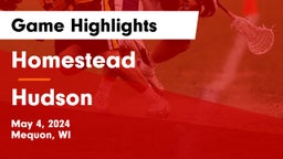 Homestead  vs Hudson  Game Highlights - May 4, 2024