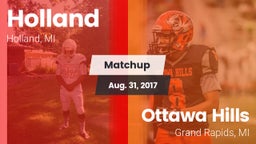 Matchup: Holland  vs. Ottawa Hills  2017