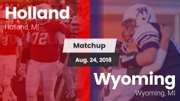 Matchup: Holland  vs. Wyoming  2018