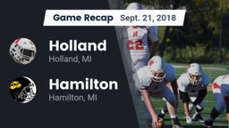 Recap: Holland  vs. Hamilton  2018