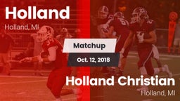 Matchup: Holland  vs. Holland Christian 2018