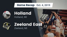 Recap: Holland  vs. Zeeland East  2019