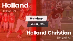Matchup: Holland  vs. Holland Christian 2019