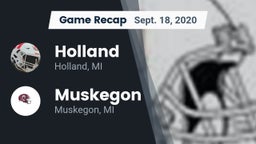 Recap: Holland  vs. Muskegon  2020