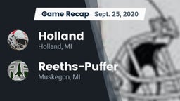 Recap: Holland  vs. Reeths-Puffer  2020