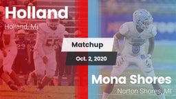 Matchup: Holland  vs. Mona Shores  2020