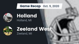 Recap: Holland  vs. Zeeland West  2020