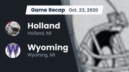 Recap: Holland  vs. Wyoming  2020