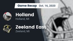 Recap: Holland  vs. Zeeland East  2020