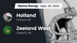 Recap: Holland  vs. Zeeland West  2023