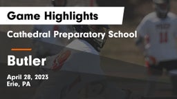 Cathedral Preparatory School vs Butler  Game Highlights - April 28, 2023