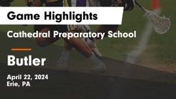 Cathedral Preparatory School vs Butler  Game Highlights - April 22, 2024