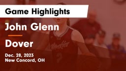 John Glenn  vs Dover  Game Highlights - Dec. 28, 2023
