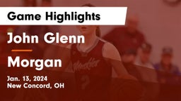 John Glenn  vs Morgan  Game Highlights - Jan. 13, 2024