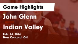 John Glenn  vs Indian Valley  Game Highlights - Feb. 24, 2024