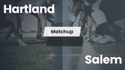 Matchup: Hartland  vs. Salem  - Boys Varsity Football 2016