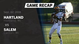 Recap: Hartland  vs. Salem  2016