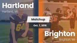 Matchup: Hartland  vs. Brighton  2016