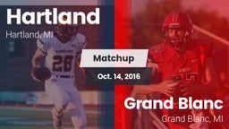 Matchup: Hartland  vs. Grand Blanc  2016