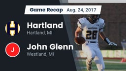 Recap: Hartland  vs. John Glenn  2017
