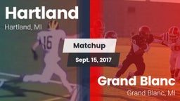 Matchup: Hartland  vs. Grand Blanc  2017