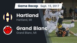 Recap: Hartland  vs. Grand Blanc  2017