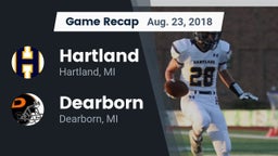 Recap: Hartland  vs. Dearborn  2018