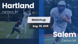 Matchup: Hartland  vs. Salem  2018