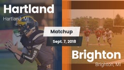 Matchup: Hartland  vs. Brighton  2018