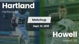 Matchup: Hartland  vs. Howell 2018