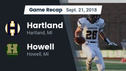 Recap: Hartland  vs. Howell 2018