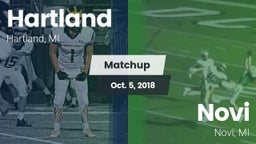 Matchup: Hartland  vs. Novi  2018