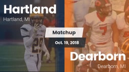 Matchup: Hartland  vs. Dearborn  2018