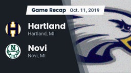 Recap: Hartland  vs. Novi  2019