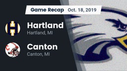 Recap: Hartland  vs. Canton  2019